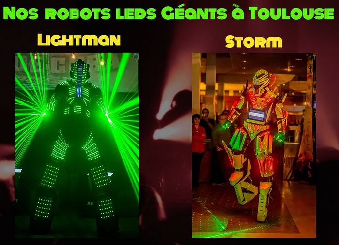 robot led